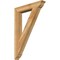 Ekena Millwork Traditional Traditional Rough Sawn Bracket, Western Red Cedar, 4"W x 26"D x 38"H BKT04X26X38TRA01RWR - alternate 1
